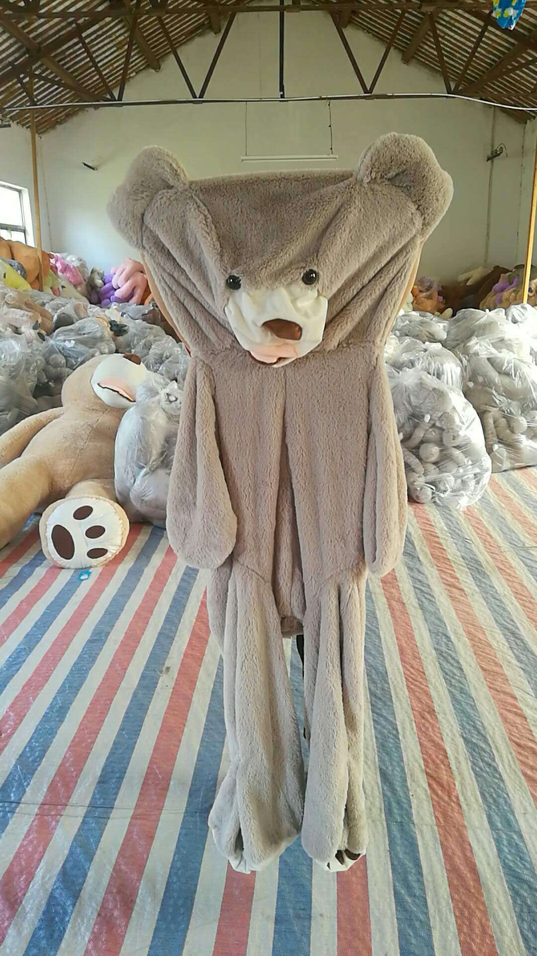 outer cloth for giant teddy bear plush