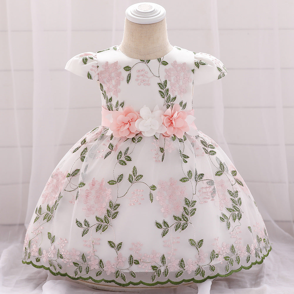 the birthday party weeding dress skirt for fluffy girls