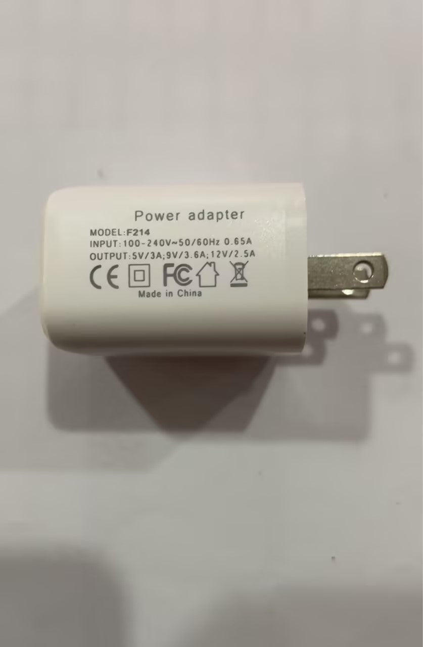 power adapter for Intelligent G Shaped LED Lamp Bluetooth Speake Wireless Charger Atmosphere Lamp App Control For Bedroom Home Decor