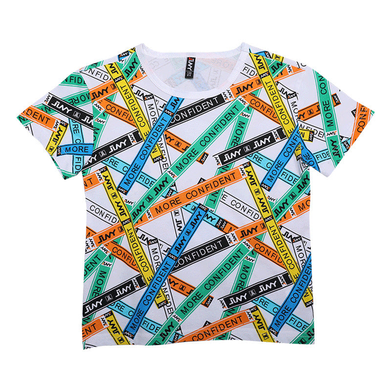 more confident printed children's T-shirt