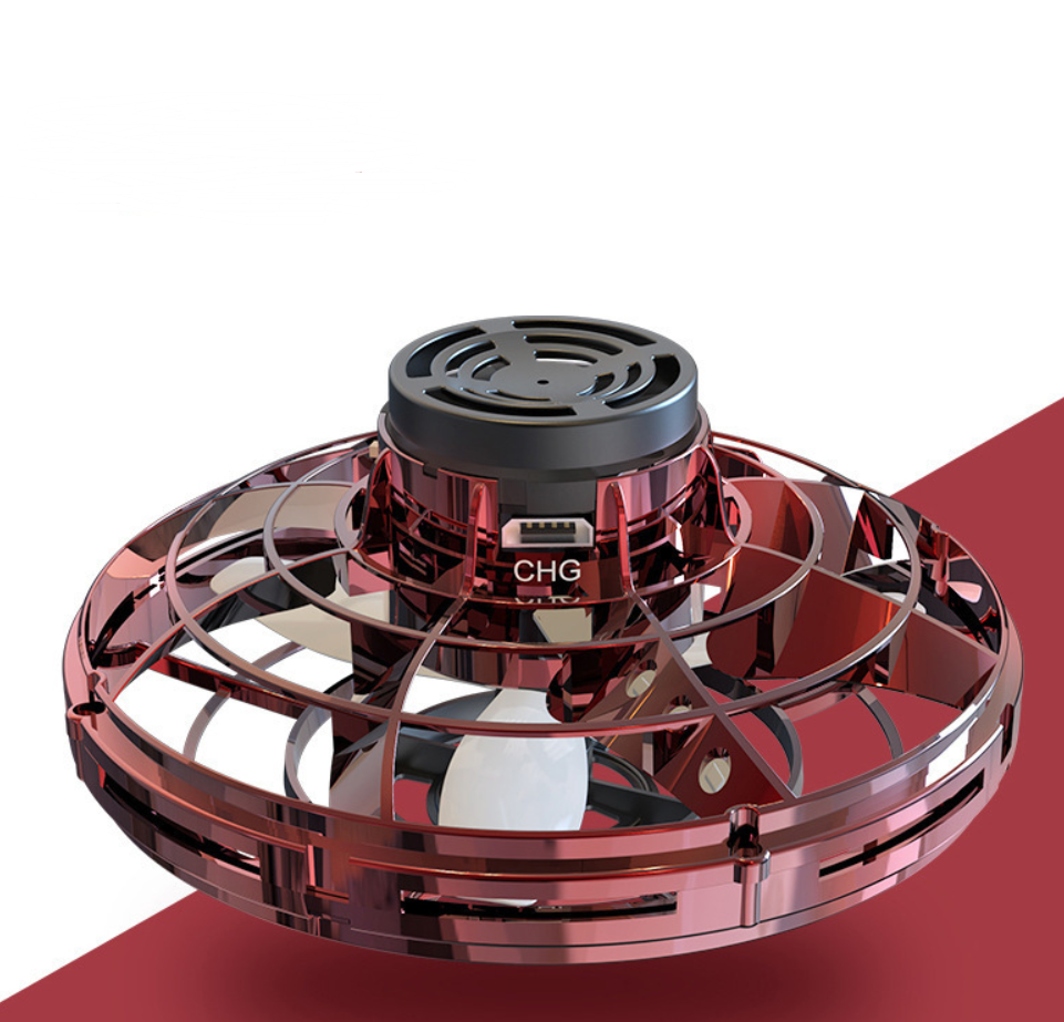 red colored spinner toy for kids